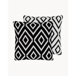 Federa Arredo Reversibile Lavorata A Maglia Chuck