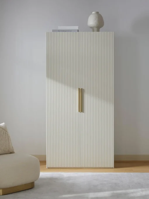 Guardaroba Componibile Con Ante Battenti Simone, Larg. 100 Cm, In Diverse Varianti