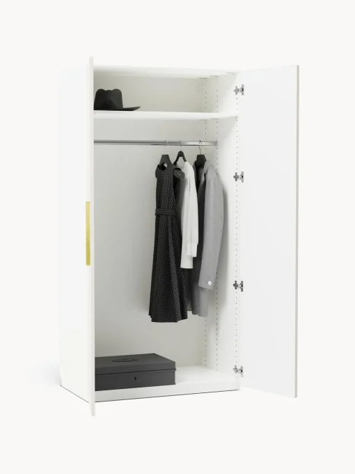 Guardaroba Componibile Con Ante Battenti Simone, Larg. 100 Cm, In Diverse Varianti