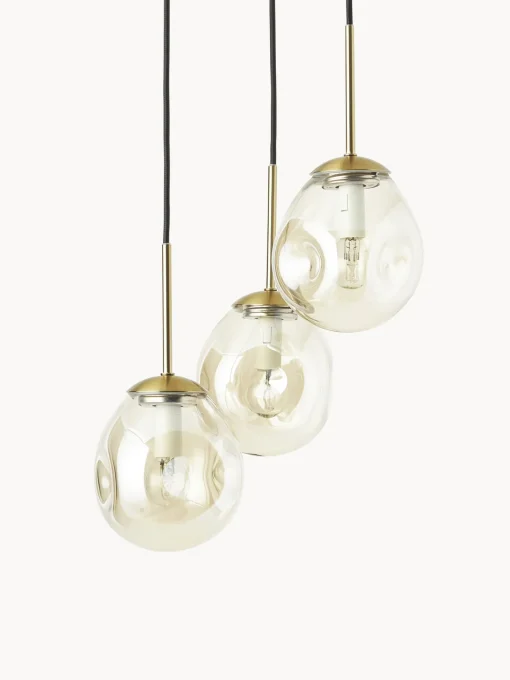 Lampada A Sospensione A Grappolo In Vetro Amora