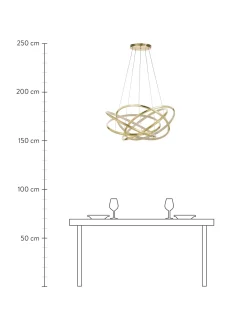 Lampada A Sospensione A Led Saturn