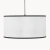 Lampada A Sospensione Con Paralume In Lino Claudette