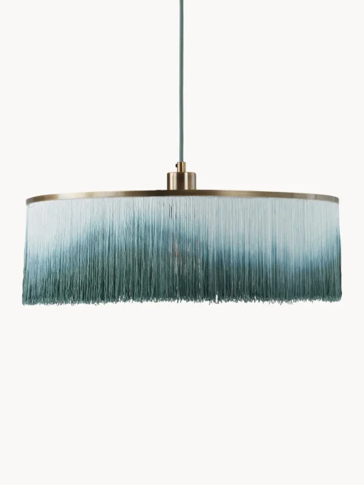 Lampada A Sospensione Con Frange Regency