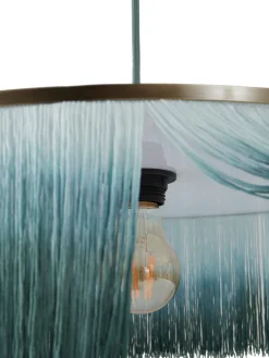 Lampada A Sospensione Con Frange Regency
