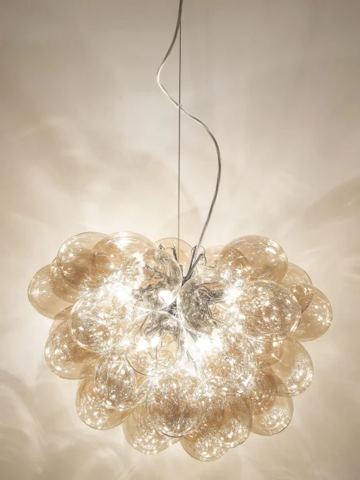 Lampada A Sospensione Con Sfere Di Vetro Gross