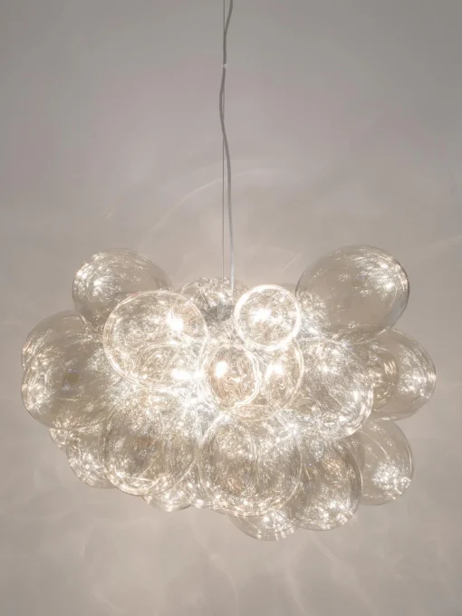 Lampada A Sospensione Con Sfere Di Vetro Gross Grande