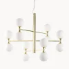 Lampada A Sospensione Grande Con Sfere In Vetro Grover