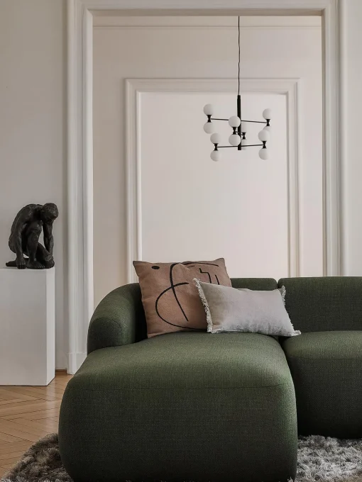 Lampada A Sospensione Grande Con Sfere In Vetro Grover