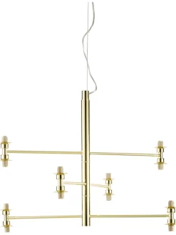 Lampada A Sospensione Grande Con Sfere In Vetro Grover