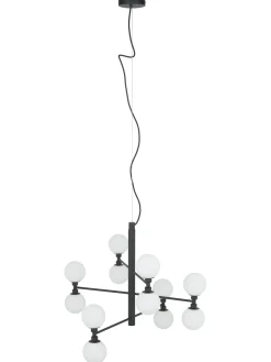 Lampada A Sospensione Grande Con Sfere In Vetro Grover