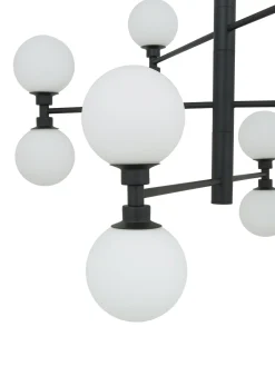 Lampada A Sospensione Grande Con Sfere In Vetro Grover