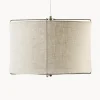 Lampada A Sospensione In Lino Clouds