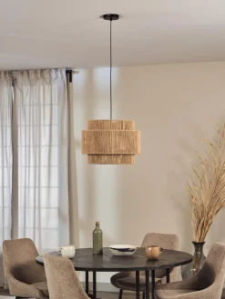 Lampada A Sospensione In Juta Cecillia