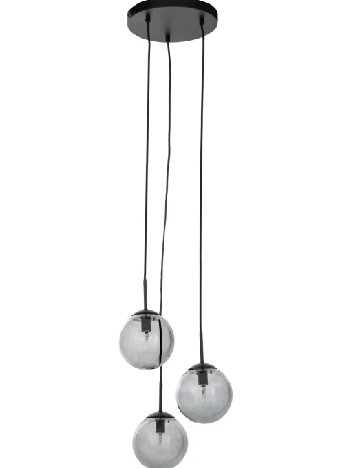 Lampada A Sospensione In Vetro Fume Edie