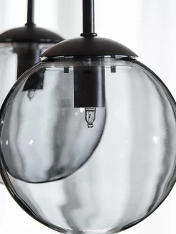 Lampada A Sospensione In Vetro Fume Edie