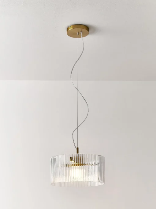 Lampada A Sospensione In Vetro Emmi