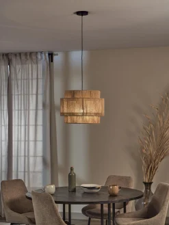 Lampada A Sospensione In Juta Cecillia