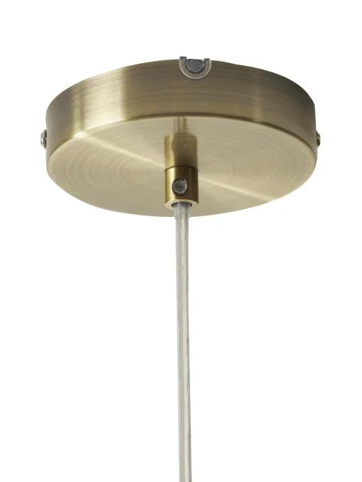 Lampada A Sospensione In Lino Clouds