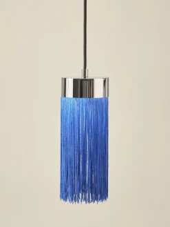 Lampada A Sospensione Piccola Con Frange Regency