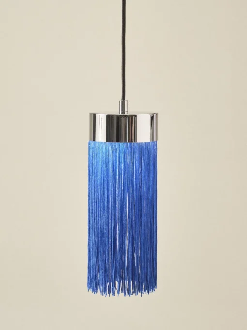 Lampada A Sospensione Piccola Con Frange Regency