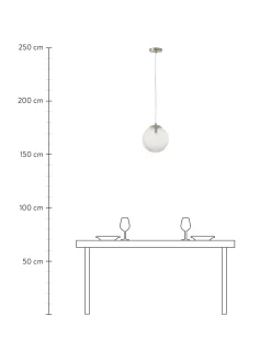 Lampada Piccola A Sospensione In Vetro Lorna