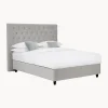Letto Boxspring Premium In Velluto Phoebe
