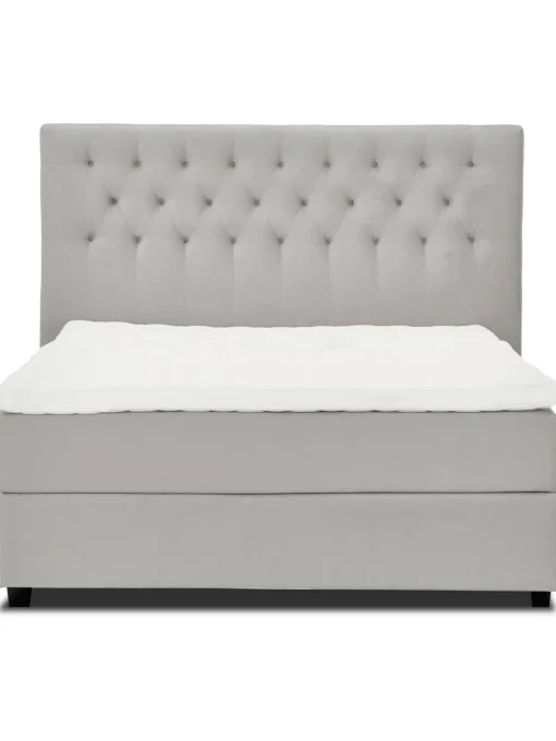 Letto Boxspring Premium In Velluto Phoebe
