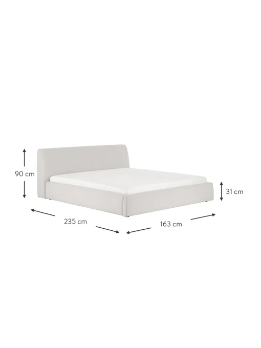 Letto Imbottito Cloud