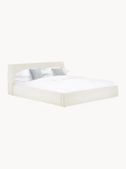 Letto Imbottito Con Contenitore Cloud