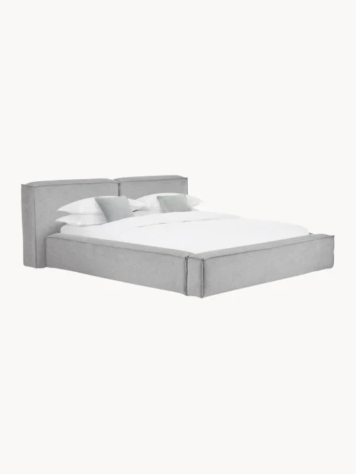 Letto Imbottito Con Contenitore Lennon