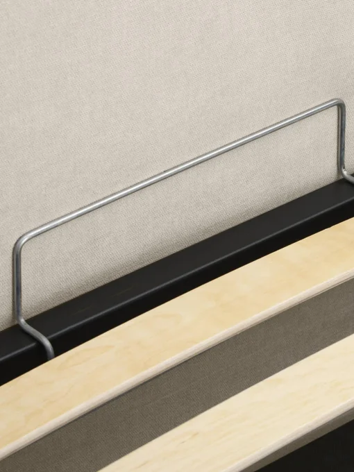 Letto Imbottito Con Contenitore Cloud