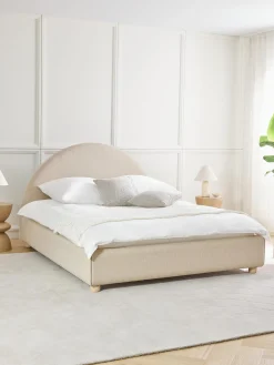Letto Imbottito Con Contenitore Ebba