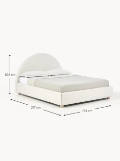 Letto Imbottito Con Contenitore Ebba