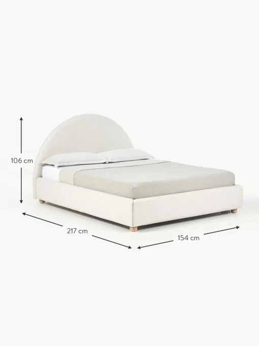 Letto Imbottito Con Contenitore Ebba