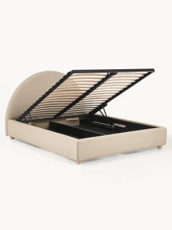 Letto Imbottito Con Contenitore Ebba
