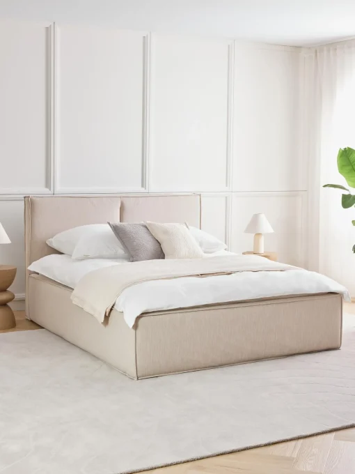 Letto Imbottito Con Contenitore Dream
