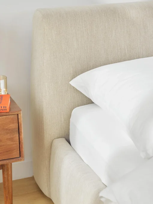 Letto Imbottito Con Contenitore Cloud
