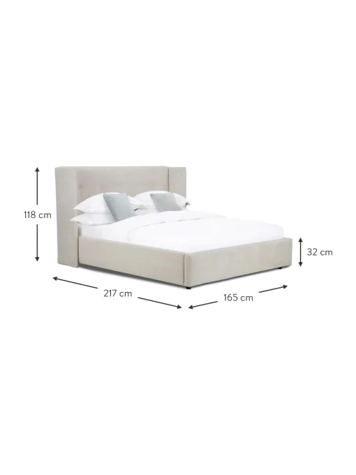 Letto Imbottito Con Contenitore Star
