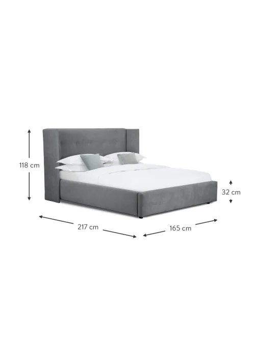 Letto Imbottito Con Contenitore Star