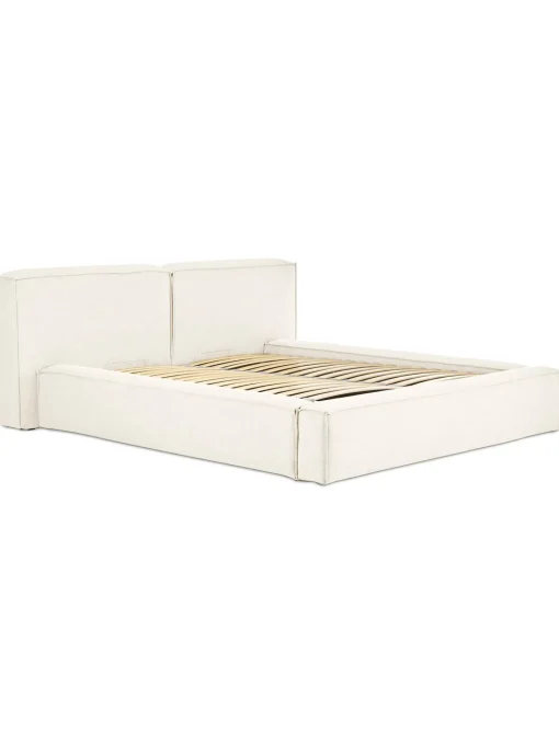 Letto Imbottito Con Contenitore Lennon