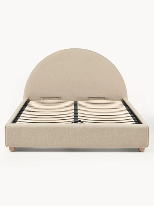 Letto Imbottito Con Contenitore Ebba