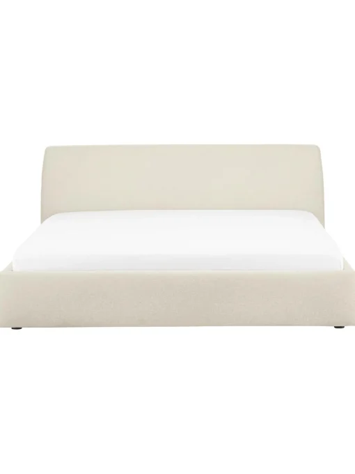 Letto Imbottito Con Contenitore Cloud