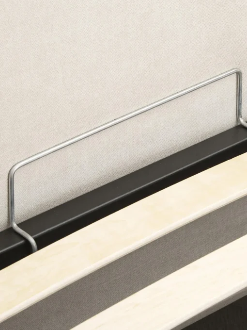 Letto Imbottito Con Contenitore Cloud