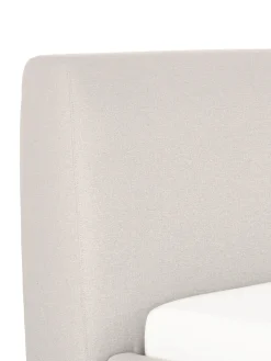 Letto Imbottito Con Contenitore Cloud