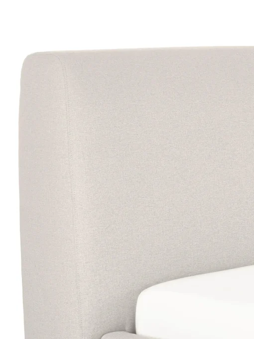 Letto Imbottito Con Contenitore Cloud