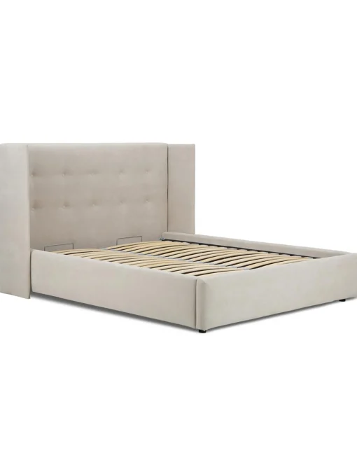 Letto Imbottito Con Contenitore Star