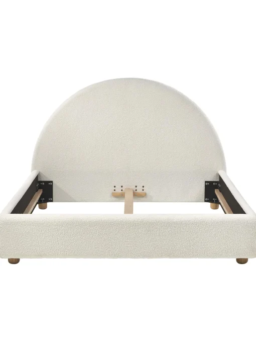Letto Imbottito In Boucle Ebba