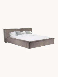 Letto Imbottito In Velluto A Coste Lennon