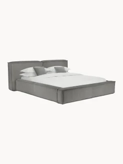 Letto Imbottito In Velluto A Coste Lennon