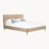 Letto Imbottito In Velluto Peace